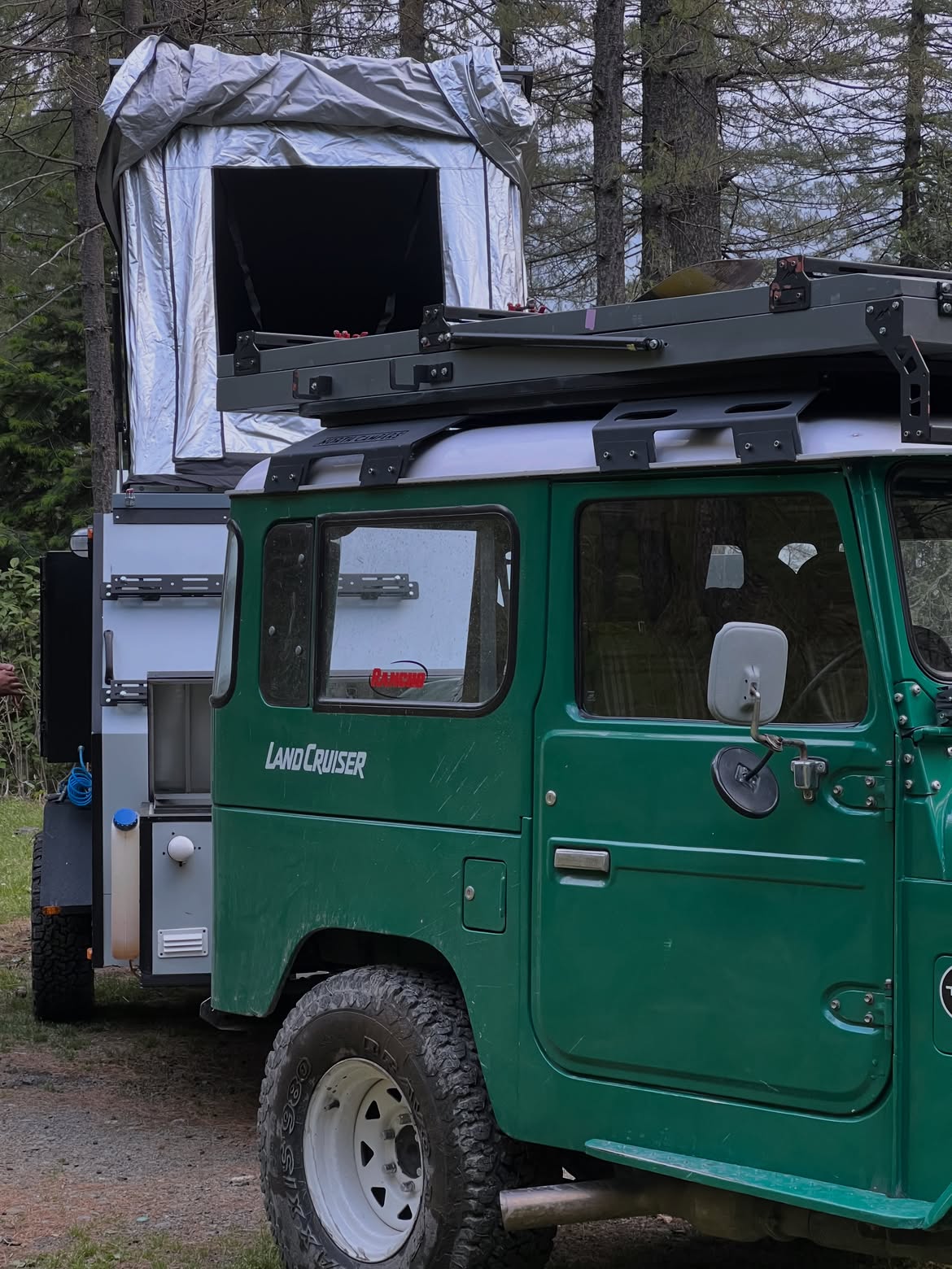 High-Altitude Wilderness Camping Setup