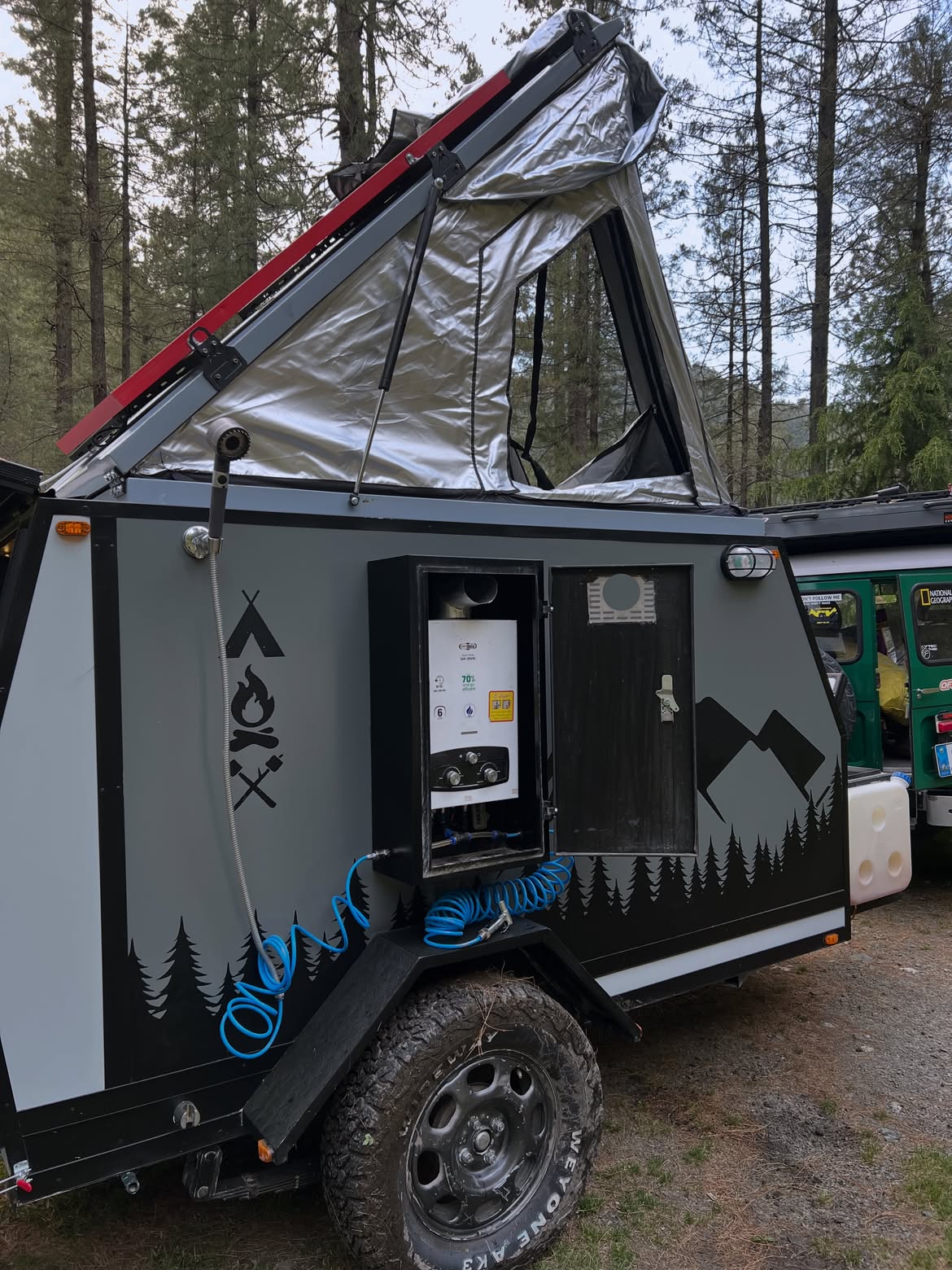 Compact Towable Camping Trailer