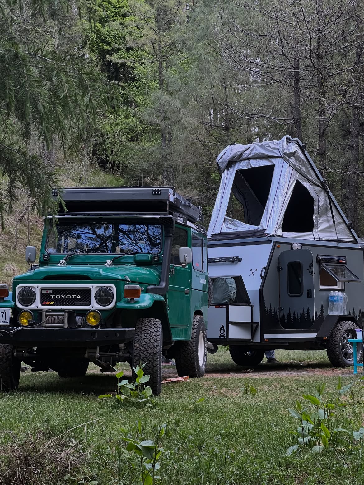Overland Expedition Rig River Crossing