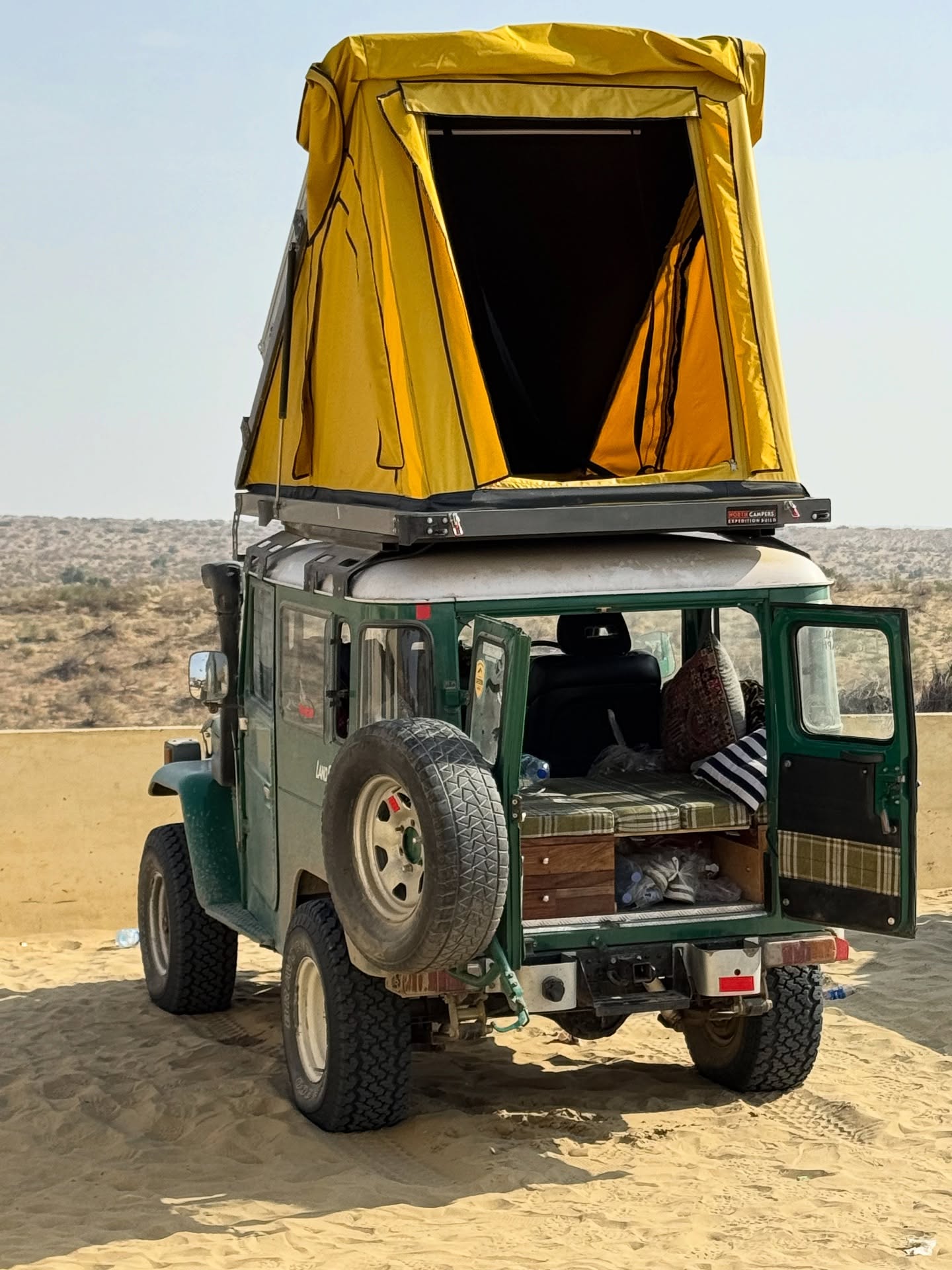 FJ40 Side Profile & Expedition Setup